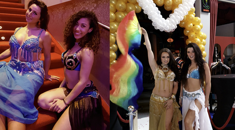 Arabische buikdanseres